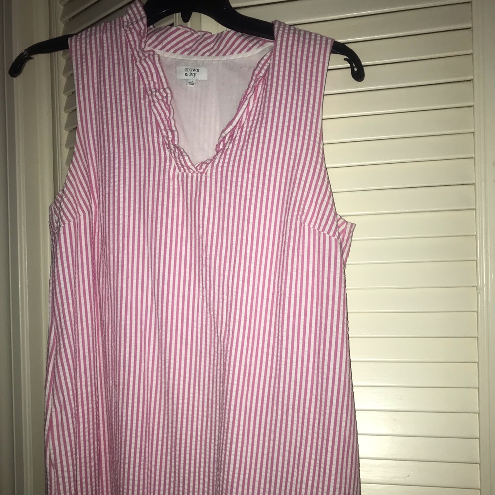 Seer sucker Dress